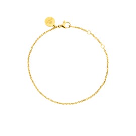 Purelei® Brave Bracelet (18K gold plated) – Elegant women's bracelet – stainless steel jewelry – Adjustable length 6.3-7.48 inches – Fashion jewelry for your individual look