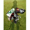 Craftsman Golf Green Gecko Eating Mosquito White Blade Putter Cover