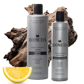 Shower Gel for Men, Men's Shower Gel with Natural Ingredients, Shampoo for Men, SLS Free and Mineral Oils, (1, Gel + Shampoo)