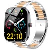 Lamshaw Compatible for Kuizil T70 1.91" Smartwatch Band, Stainless Steel
