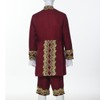 CAMDOM - Disfraz victoriano para hombre, estilo rococó, estilo medieval,