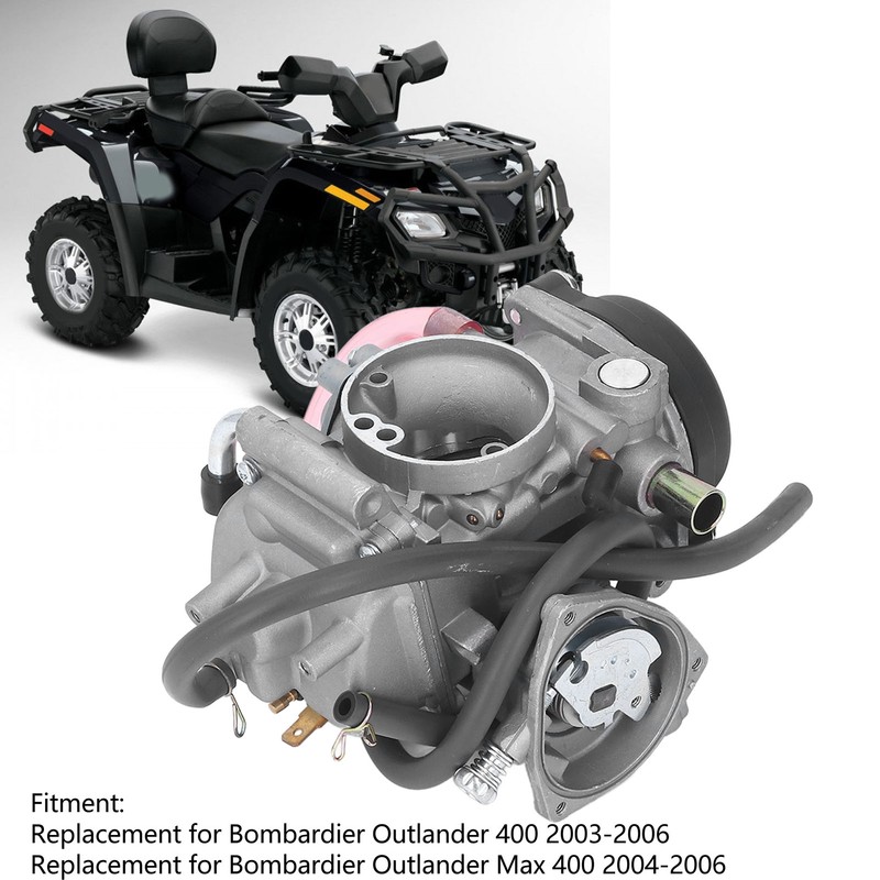 ATV Carburetor 707200190 Engine Carb Set with Filter Replacement for