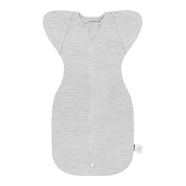 MEXXI Swaddle Baby Sleep Sack with Arms Up, Baby Transitional Swaddle with Double Zipper, 0.5 TOG, 13-19 lbs, M