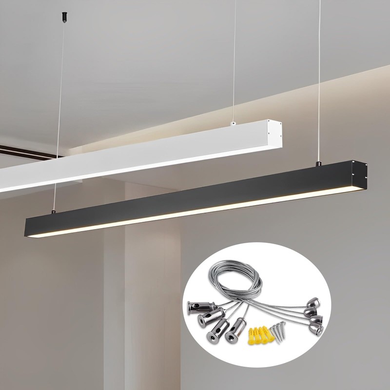 Suspension Cables Kit, Zliger 8 PCS Lamp Holder Suspension Cables