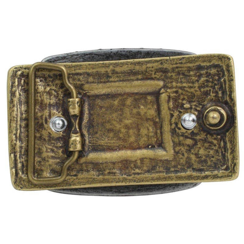 BELTINGER Bicolors Belt Buckle 4.0 cm | Buckle Interchangeable Belt