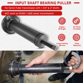 Bonbo Input Shaft Bearing Puller Tool for Eaton Fuller 1 3/4″ & 2″ Shafts, Not for RT600 / 6600 Series Transmissions