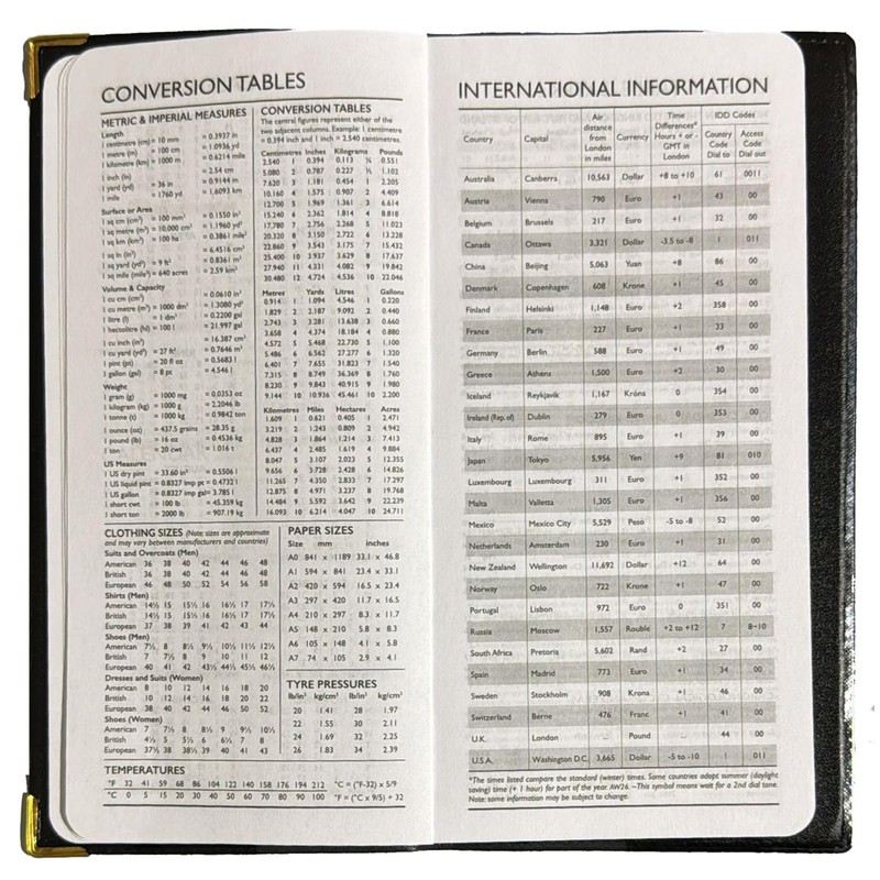 2026 Diary Slim Size Week to View Diaries Full Year