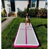 EZ GLAM 10ft/13ft/16ft/20ft Air Mat Tumble Track Inflatable Gymnastics Tumbling