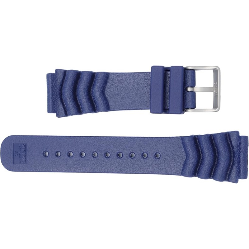 Seiko Band Strap 22mm Urethane Genuine Divers Replacement Navy RS04K22NY1