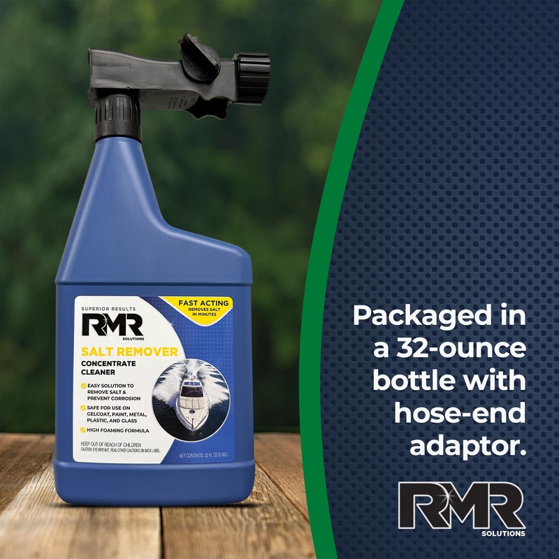 RMR Salt Remover Concentrate Cleaner, Salt & Rust Remover &