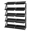 AngelcityCC 5 Tier Retail Display Rack with 10 Baskets, Market