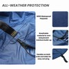EliteShield Canoe Cover Kayak Cover; Waterproof UV Resistant Marine Grade