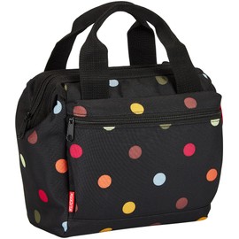KlickFix Dots Bicycle Bag, Black, One Size