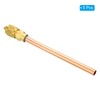 PATIKIL 1/4" SAE x 6mm OD x 50mm Stem x