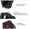 RuoFeng 2 Pcs 3 Pin IEC320 C14 Power Connector Inlet
