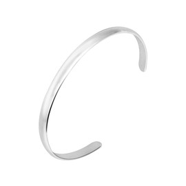 Eigso Women's 8 mm Copper Open Cuff Bracelets Fashion Vintage Copper Bracelet for Woman Man Gift for Her, Copper