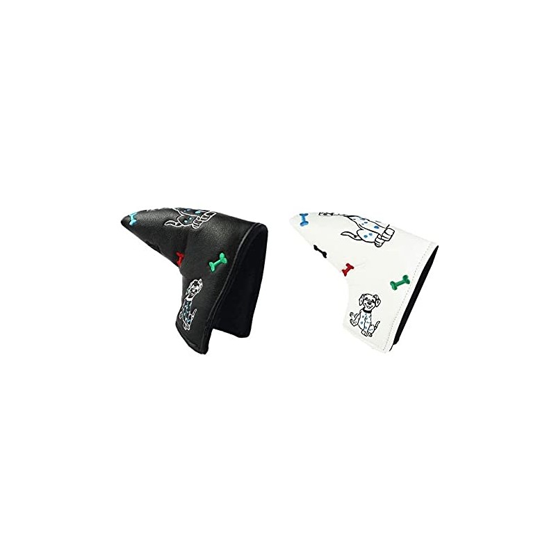 Putter Cover Fits Scotty Cameron Odyssey Pin Type Dog (Black)