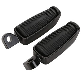 Riloer Motorcycle 45 Degree Foot Pegs Black for Ha-rley Sportster XL 883 XL 1200 V-Rod Low Hugger
