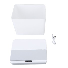 Smart Trash Can 8L Capacity Touchless USB Rechargeable Automatic Induction Electric Waste Bins for Bathroom Kitchen Living Room