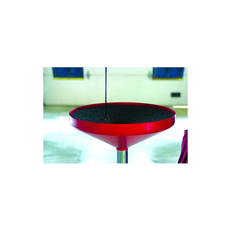 Lisle 38780 22" Square No-Splatter Pad, Black