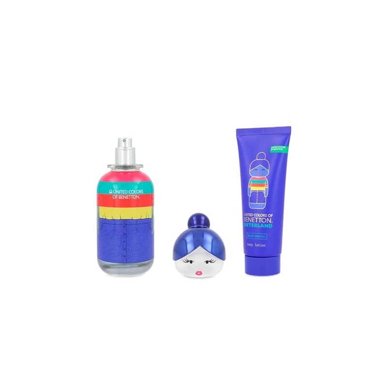 Set Benetton Sisterland Blue Neroli 2Pzs