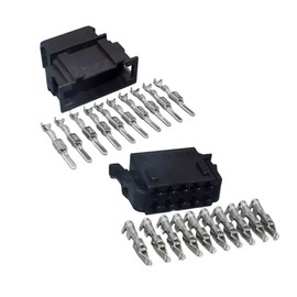 Male & Female Connector Pairs & Pins for VW Seat Skoda (10 Pin)
