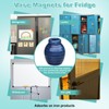 Mini Ceramic Vase Magnets for Fridge: 8-Pack Cute Tiny Magnetic,