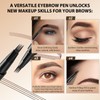 LANGMANNI Eyebrow Pen - Wild Micro-4Tip Prong Lasting Water Eyebrow