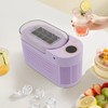 Portable Small Ice Maker, Mini Ice Cube Maker Countertop, Dual