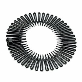 Arranview Jewellery Black flexi comb sport hair band