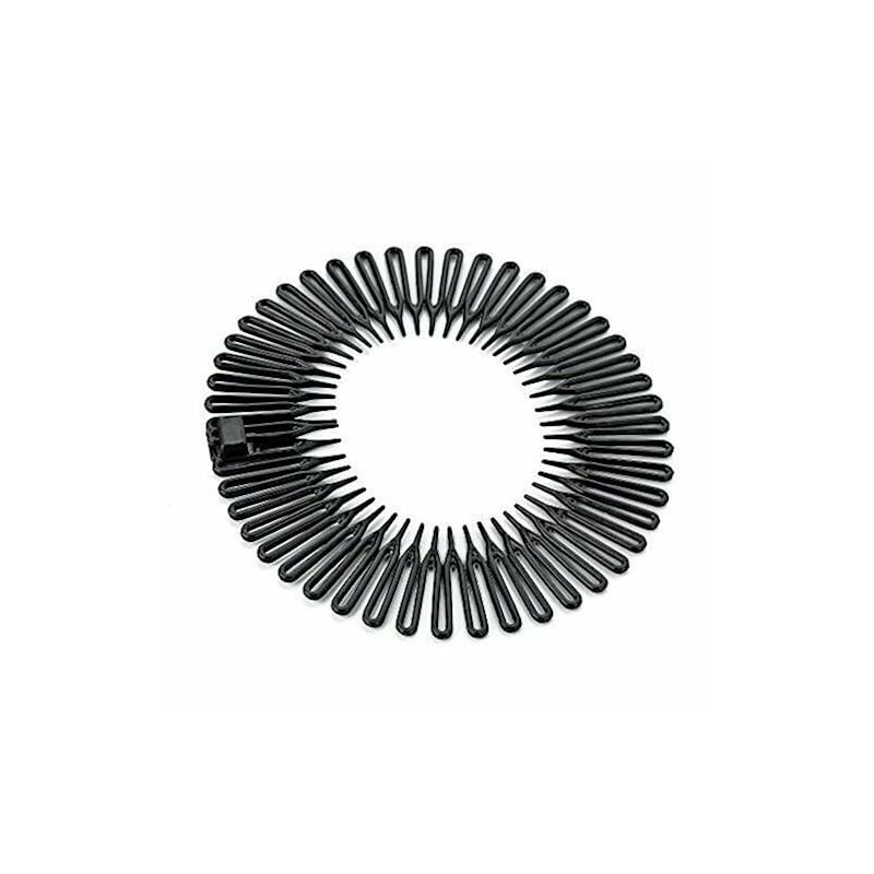 Arranview Jewellery Black flexi comb sport hair band