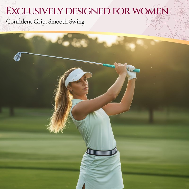SAPLIZE Women's Exclusive Golf Grips, 13 Pack Soft Rubber Golf