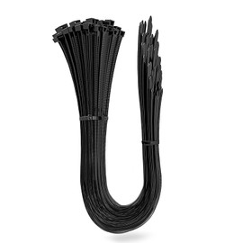 Aroono 5 Pack 30 inch Zip Ties, Self-Locking Nylon Wire Ties with 110lbs Tensile Strength, Heavy Duty Extra Large Cable Ties-UV-Resistant, High/Low Temperature Resistant for Indoor Outdoor(Black)
