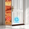 Sunolga 60 Inch Door Draft Stopper with Removable Cover for