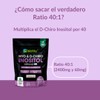 WELLTHY | Myo & D-Chiro Inositol 120 Cápsulas. Chirositol™. Mezcla