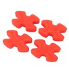 4pcs Bow Limb Dampener Wear Resistant Rubber Reducing Noise Vibration