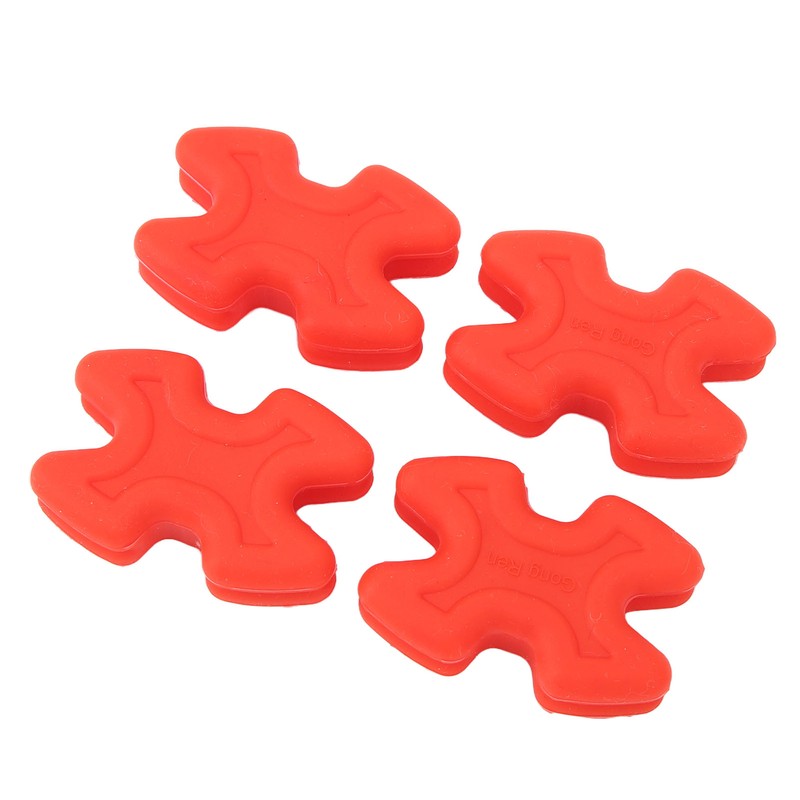 4pcs Bow Limb Dampener Wear Resistant Rubber Reducing Noise Vibration