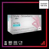 AMPri Med-Comfort Strawberry Nitrile Gloves, Pink, 100 Pieces/Box, Size XS,