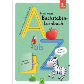 Mein erstes BuchstabenLernbuch mit Spurrillen und Klappen: Fahre mit dem Finger die Zahlen nach und öffne die Klappen I Ab 3 Jahren
