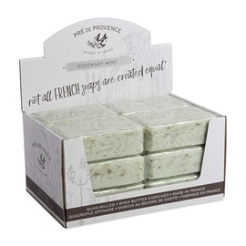 Pre de Provence 250g Soap Bar, Case of 12 - Rosemary Mint