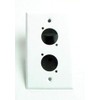 usbargainsound One Genuine ProCraft White Pre-Punched Wall Plate - 2"D