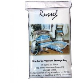 H & L Russel Ltd - Vacuum Storage Bags, 1 Extra Large, 130 X 90cm