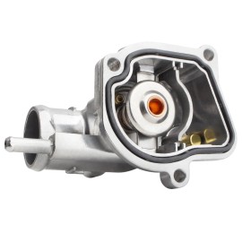 Unbranded Engine Coolant Thermostat with Housing & Temp Sensor for Dodge Sprinter 2.7L