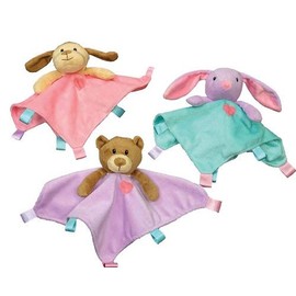Ethical Pets 10" Assorted Soothers Blanket Pet Toy (Pack of 1)