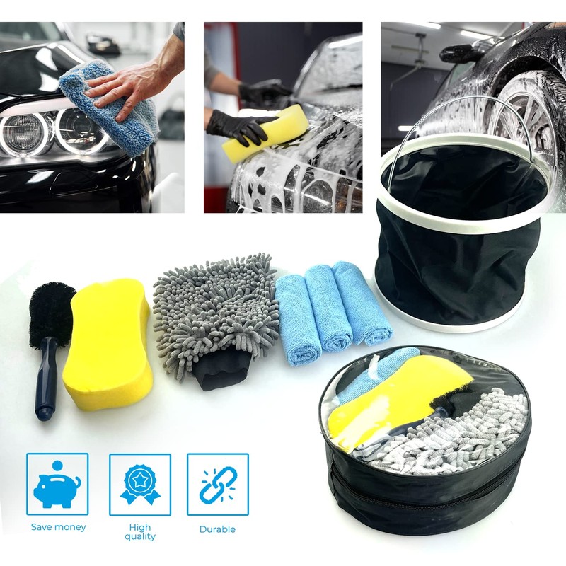 Simply Auto CVK01 Professional 7 Piece Car Valeting Kit -