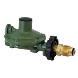 Marshall Excelsior Company MEGR-230-9 Single Stage Regulator SN Excess Flow POL W/PLSTC HND WHL X1/4IN FNPT 3/8IN FNPT