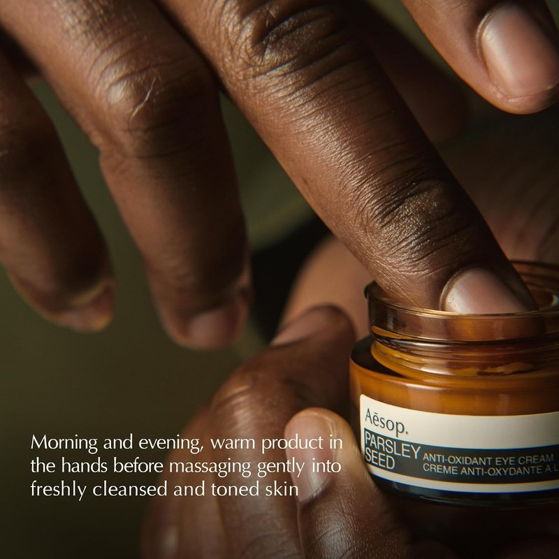 Aesop Semilla de perejil crema para ojos antioxidante, 0.33 onzas