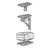 Gibraltar Mailboxes Patriot Medium Capacity Rust-Proof Plastic Black, Post-Mount Mailbox,