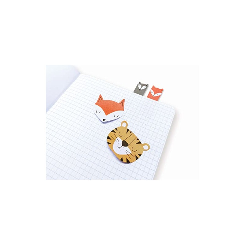 Sticky Notes with Animals - Sticky Tab Bookmarks - 75