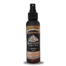 Black Canyon Myrrh Patchouli & Jasmine Scented Hair Detangler with Argan Oil, 4 Oz